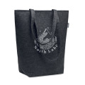 Sac Shopping en feutre RPET Gris Pierre