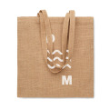 Sac shopping en jute Beige