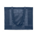 Sac shopping en maille RPET Bleu