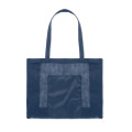 Sac shopping en maille RPET Bleu