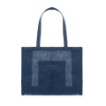 Sac shopping en maille RPET Bleu