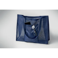 Sac shopping en maille RPET Bleu