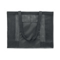 Sac shopping en maille RPET Noir