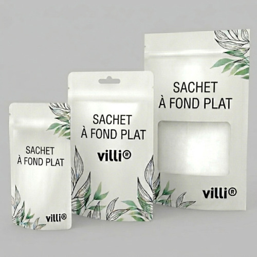 Sachet à fond plat