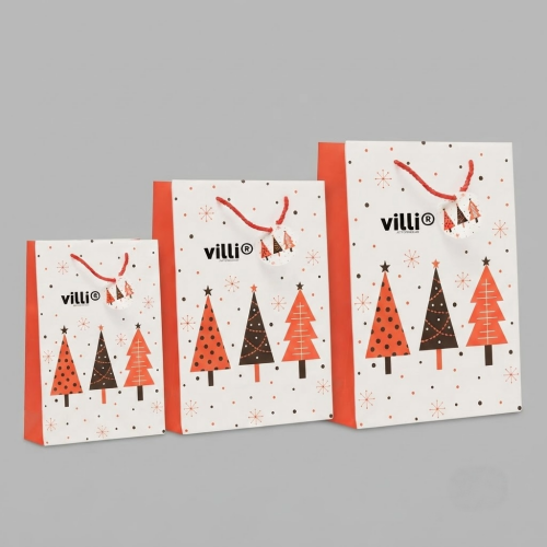 Sacs cadeaux Noël  Blanc