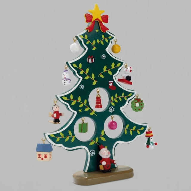 Sapin de Noël de décoration Vert