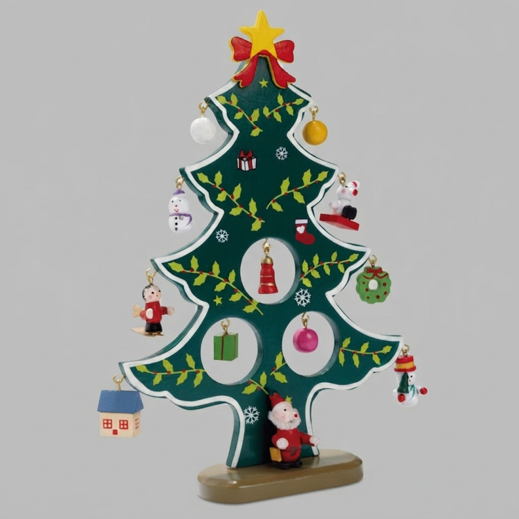 Sapin de No&euml;l de d&eacute;coration Vert