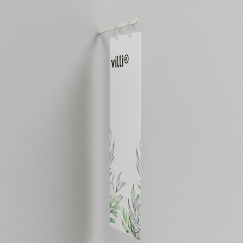 Séparateur rayon vertical PVC