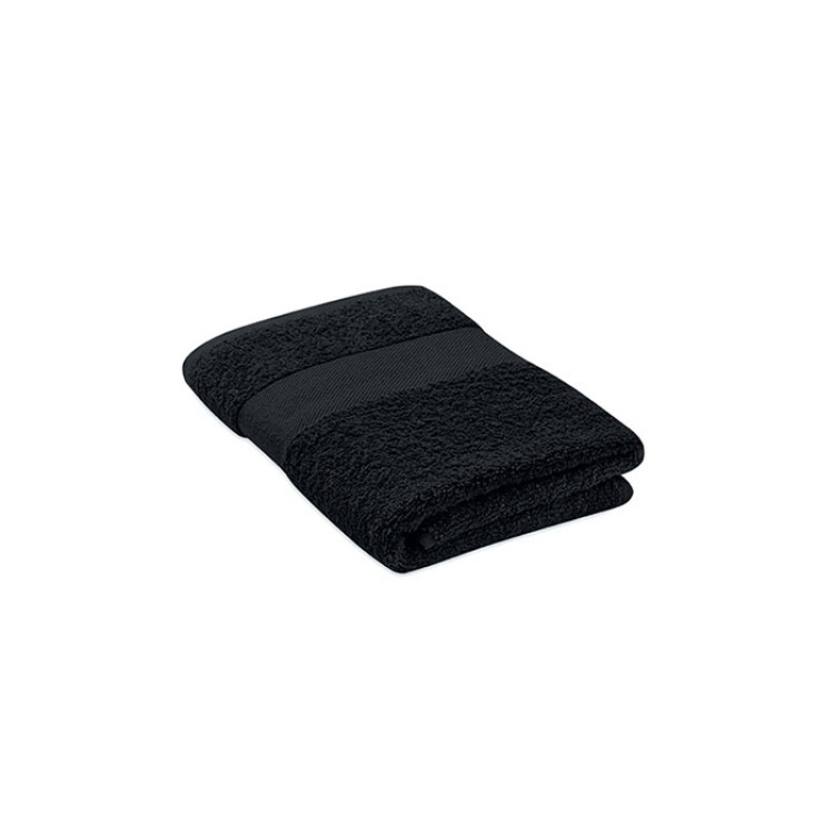 Serviette coton bio 100x50 Noir