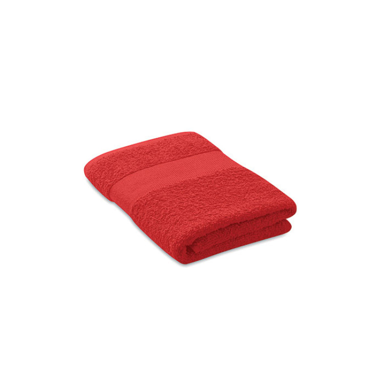 Serviette coton bio 100x50 Rouge