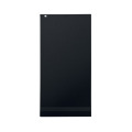 Serviette coton bio 140x70 Noir
