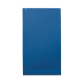 Serviette coton bio 180x100 Bleu Royal