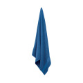 Serviette coton bio 180x100 Bleu Royal