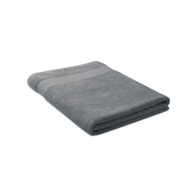 Serviette coton bio 180x100 Gris