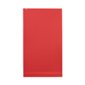 Serviette coton bio 180x100 Rouge