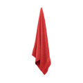 Serviette coton bio 180x100 Rouge