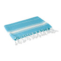Serviette de plage coton Turquoise