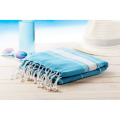 Serviette de plage coton Turquoise