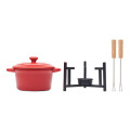 Set &agrave; fondue 300ml Rouge