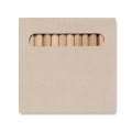 Set de 12 crayons de couleur
