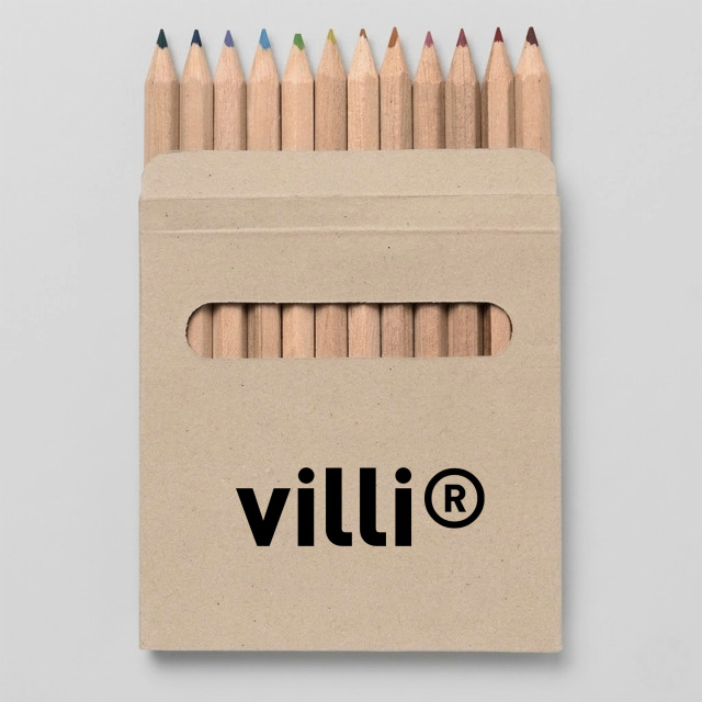 Set de 12 crayons de couleur