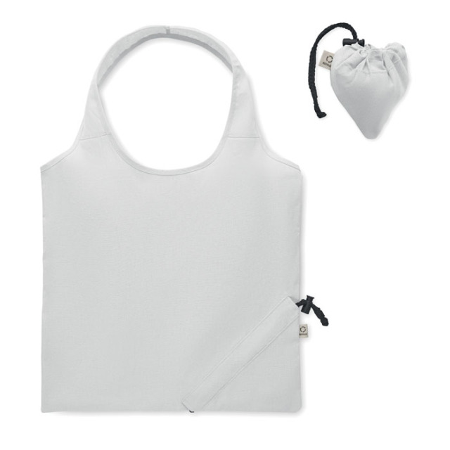 Shopping pliable 140 grm Blanc