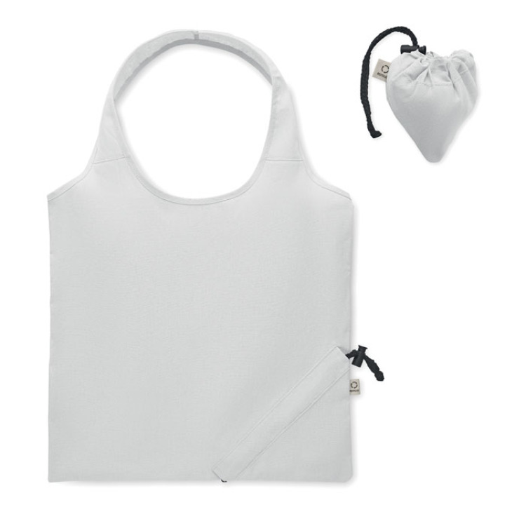 Shopping pliable 140 gr/m&sup2; Blanc