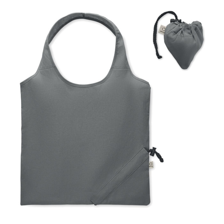Shopping pliable 140 gr/m&sup2; Gris Pierre