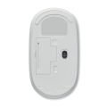 Souris sans fil en bambou Blanc