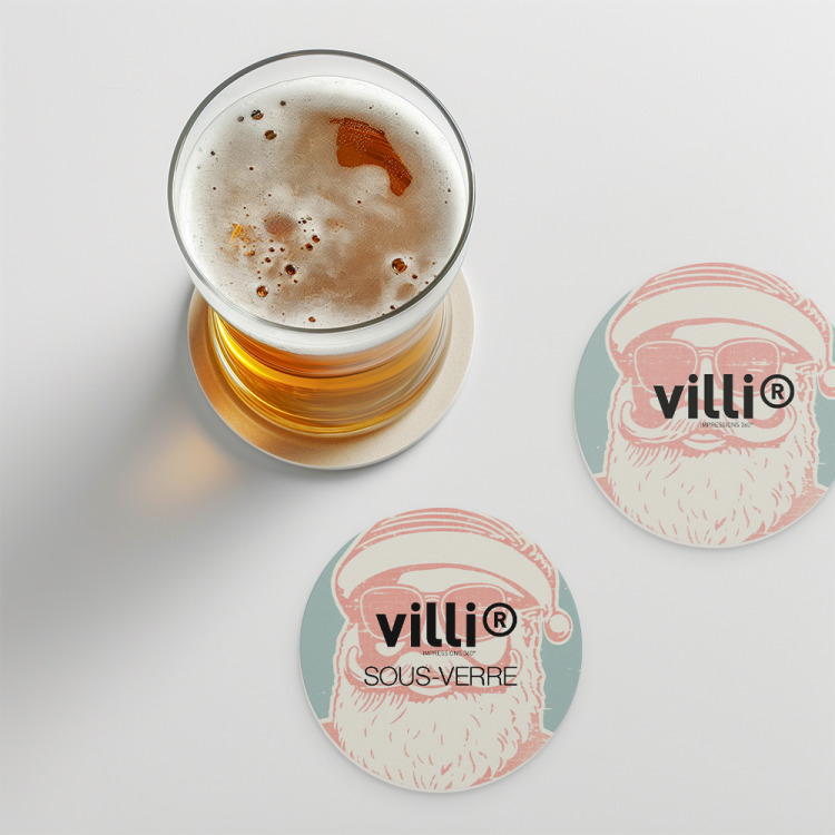 Sous-verre indéchirable et lavable