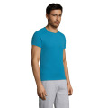 SPORTY MEN T-Shirt Aqua 3XL