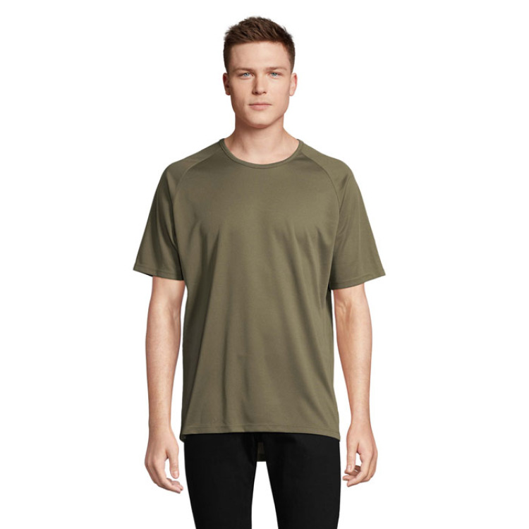 SPORTY MEN T-Shirt Army XS