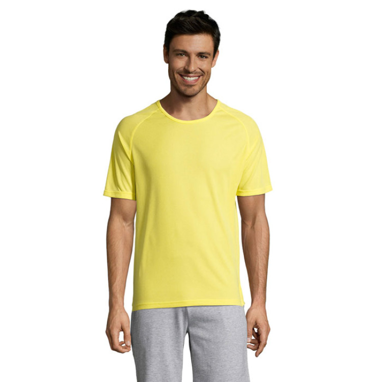 SPORTY MEN T-Shirt Citron S