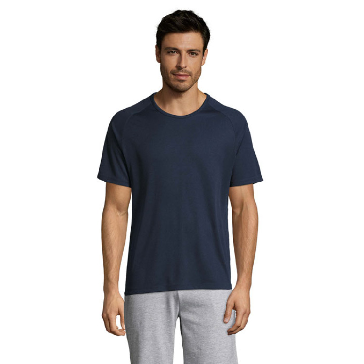 SPORTY MEN T-Shirt French Marine S