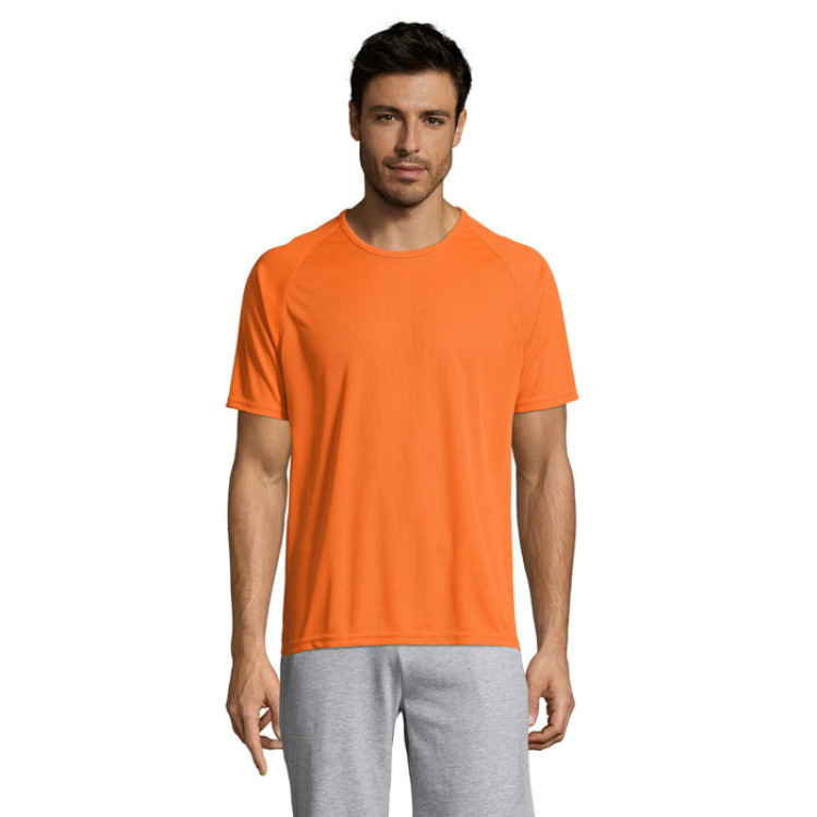 SPORTY MEN T-Shirt Orange XXS