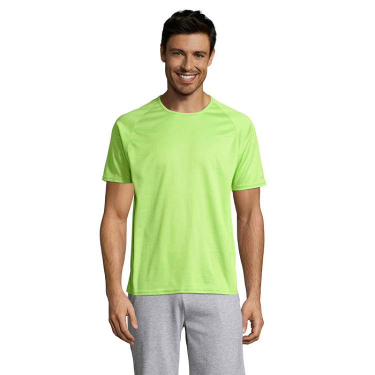 SPORTY MEN T-Shirt Vert Pomme S