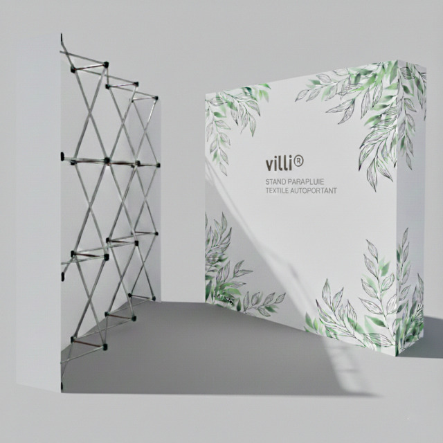Stand parapluie textile 3X3