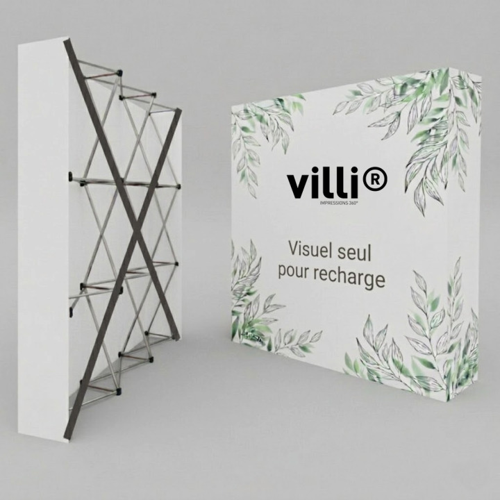 Stand parapluie textile  Recharge 3x4