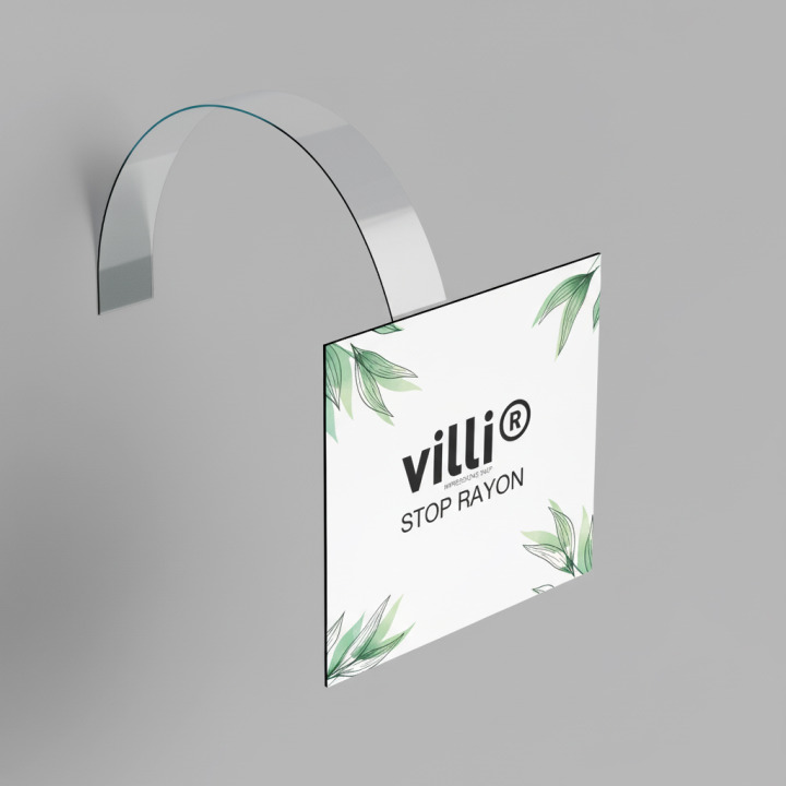 Stop rayon carré 10cm