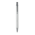Stylo &agrave; bille en alu recycl&eacute; Argent
