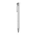 Stylo &agrave; bille en alu recycl&eacute; Argent