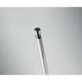 Stylo &agrave; bille en alu recycl&eacute; Argent