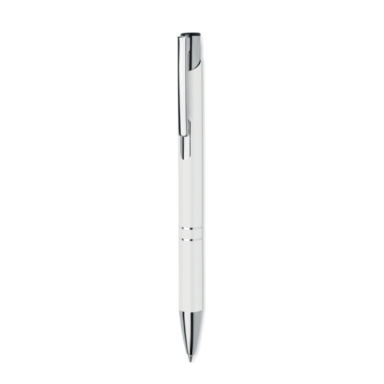 Stylo &agrave; bille en alu recycl&eacute; Blanc