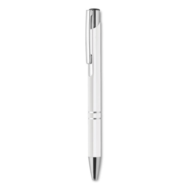 Stylo à bille en alu recyclé Blanc