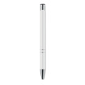 Stylo &agrave; bille en alu recycl&eacute; Blanc