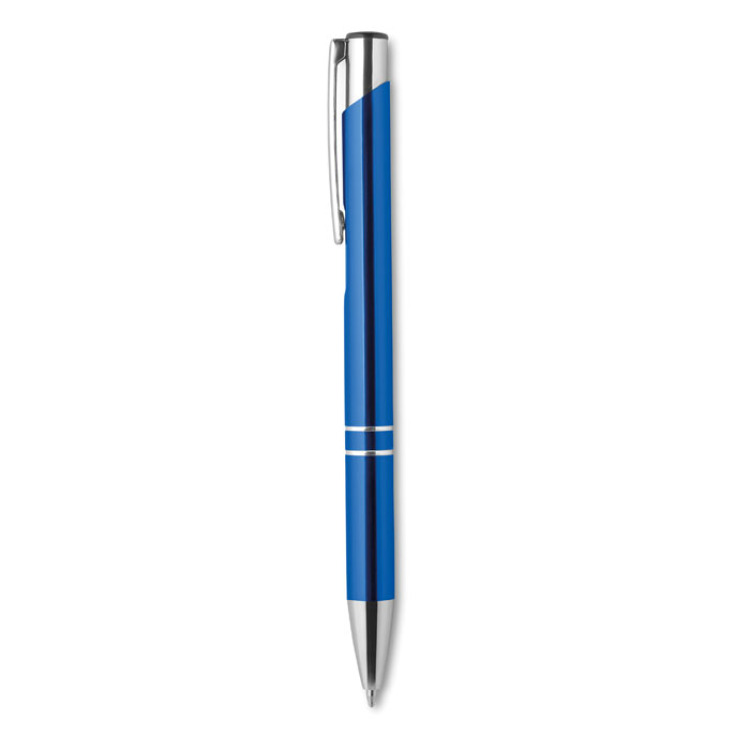 Stylo &agrave; bille en alu recycl&eacute; Bleu Royal