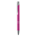 Stylo &agrave; bille en alu recycl&eacute; Fuchsia