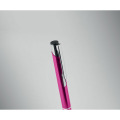 Stylo &agrave; bille en alu recycl&eacute; Fuchsia