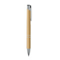 Stylo &agrave; bille en alu recycl&eacute; Or