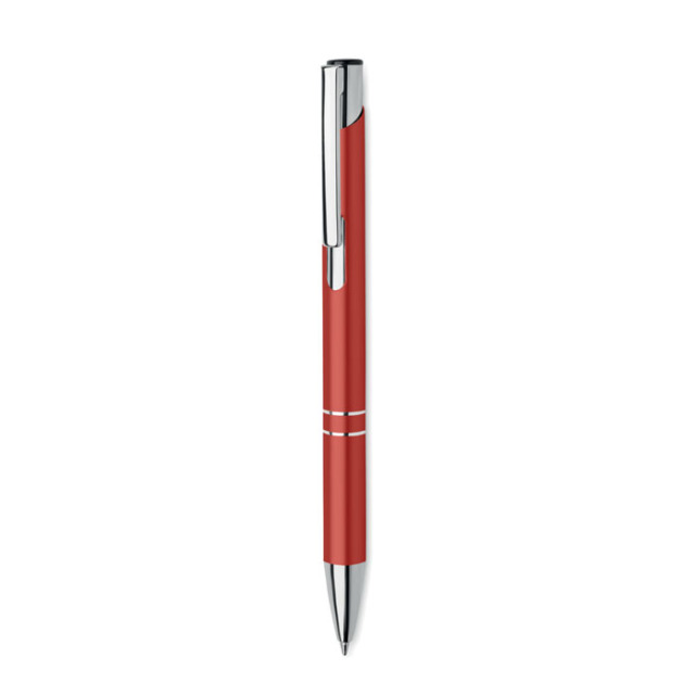 Stylo à bille en alu recyclé Rouge